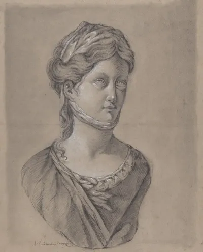 Bust Of A Vestal Virgin