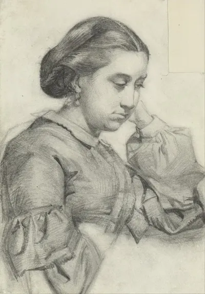 Bust Of A Young Lady
