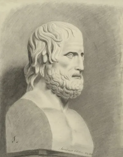 Bust Of Euripides