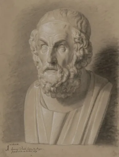 Bust Of Homer 2