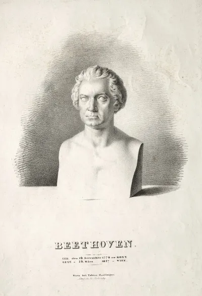 Bust Of Ludwig Van Beethoven