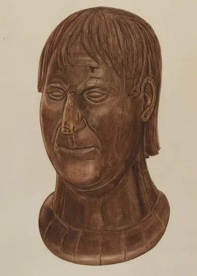 Bust Of P J Landry