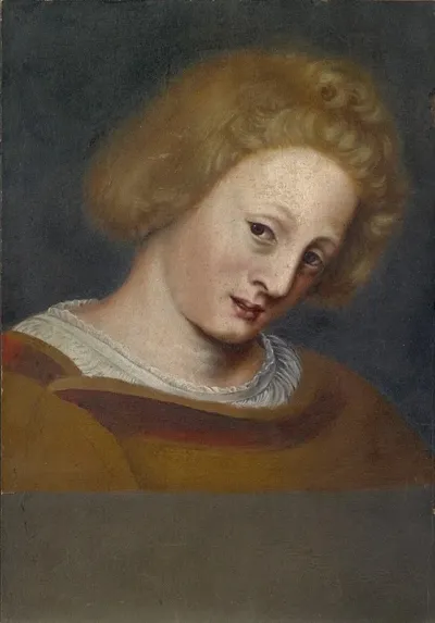 Bust Of The Daughter From The Painting Of The Madonna Of The Basel Mayor Jacob Meyer Zum Hasen