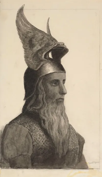 Bust Of Wotan