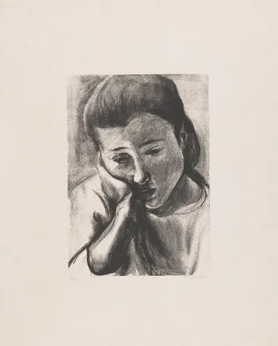 Bust Portrait Of A Woman 2