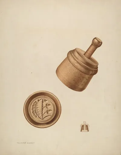 Butter Mold 28