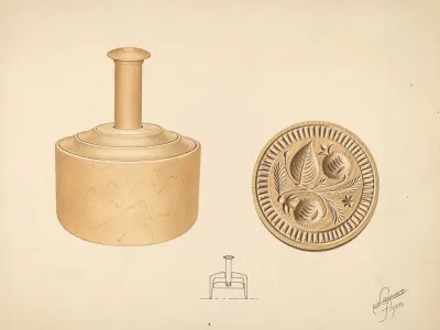 Butter Mold Burr Design