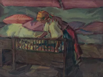 By A Cradle