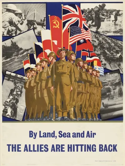 By Land Sea And Air The Allies Are Hitting Back