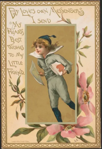 By Loves Own Messengers I Send My Hearts Best Wishes To My Little Friend