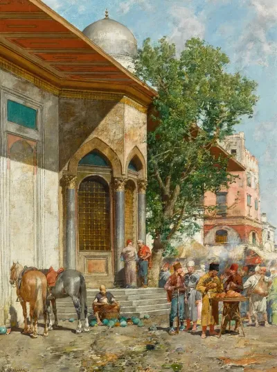 By The Fountain 2