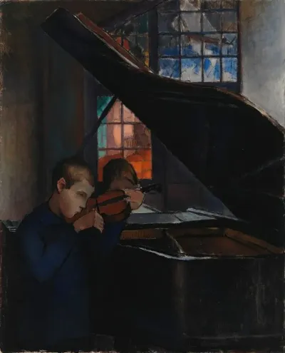 By The Grand Piano