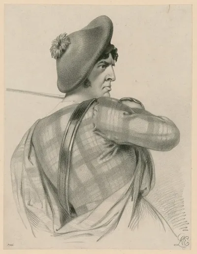 C Kemble As Macduff In Shakespeares Macbeth