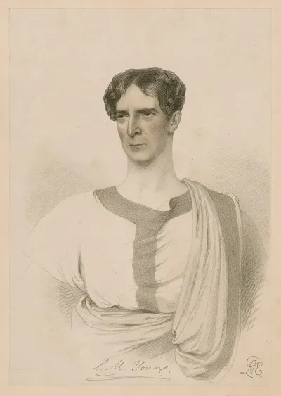 C M Young As Brutus In Shakespeares Julius Caesar It Must Be By His Death