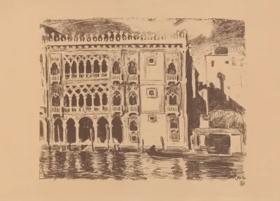 Ca Doro Palace In Venice