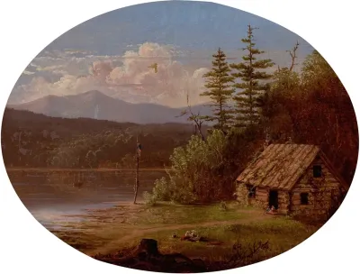 Cabin By A River