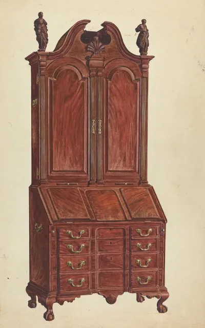 Cabinet Top Desk 2