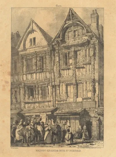 Caen Maison Grande Rue Saint Pierre