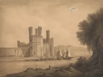 Caernarvon Castle Eagle Tower