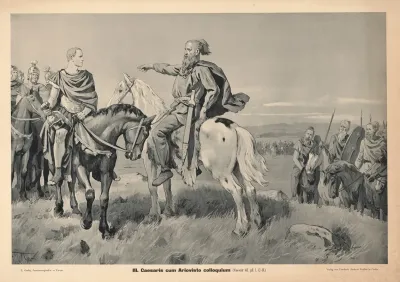 Caesar Negotiates With Aristovistus