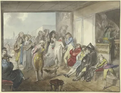 Cafe Auf Der Piazetta Zu Venedig 2