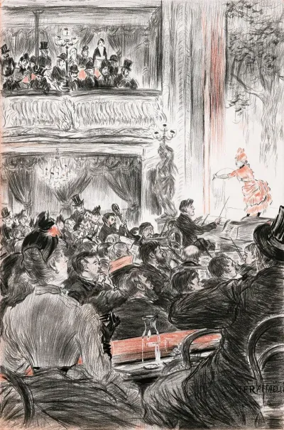 Cafe Concert At La Scala Paris