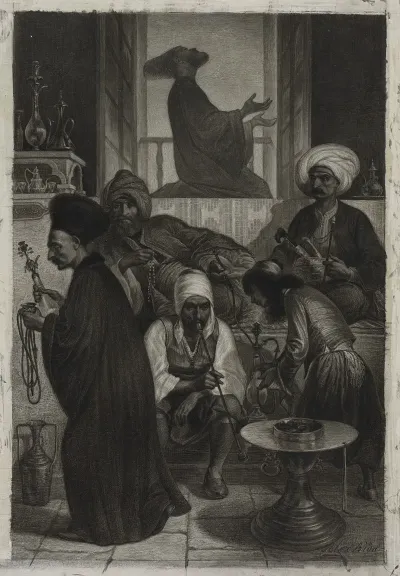 Cafe In Constantinople