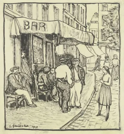Cafe In Marseille