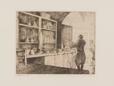 Cafedji Au Bazar De Smyrne