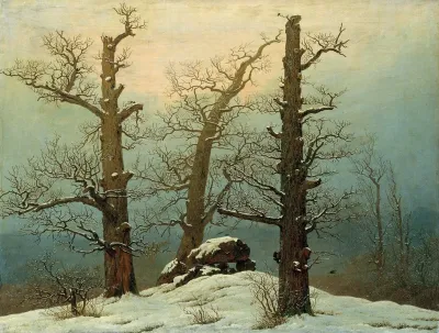 Cairn In Snow