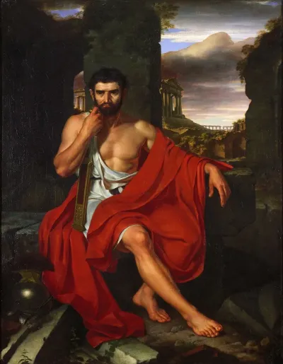 Caius Marius Amid The Ruins Of Carthage