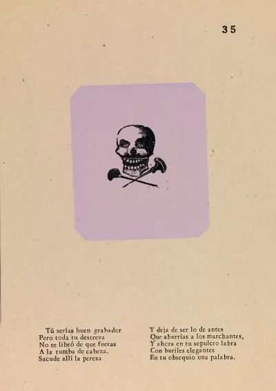 Calavera Of The Engraver