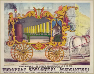 Calliope The Wonderful Operonicon Or Steam Car Of The Muses