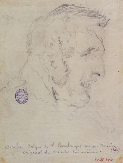 Calque De L Boulanger Sur Un Dessin Original De Charvet Lui Meme
