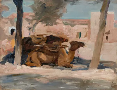 Camel From The Journey To Palestine