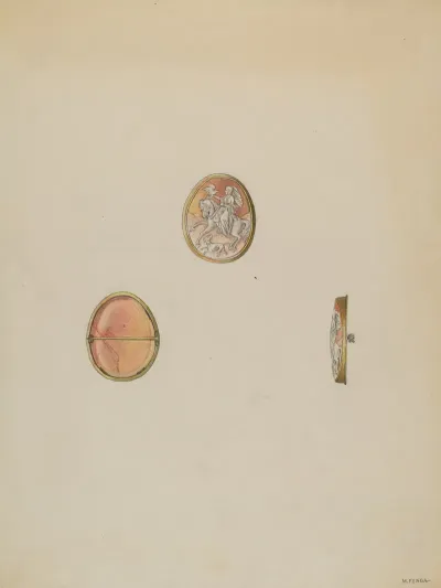 Cameo Brooch 7