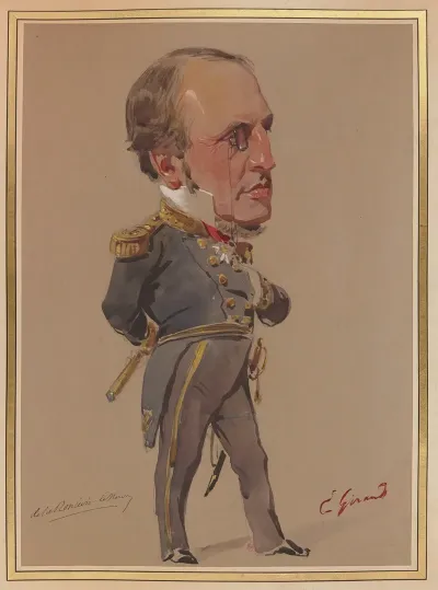 Camille Adalbert Marie Clement La Ronciere Le Noury 1813 1881 Baron De