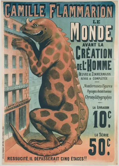 Camille Flammarion Le Monde Avant La Creation De Lhomme