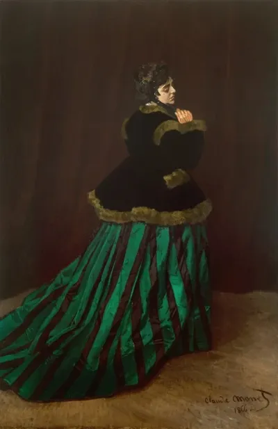 Camille The Woman In The Green Dress