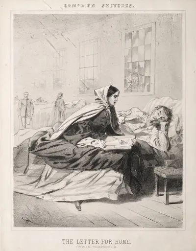 Campaign Sketches The Letter For Home