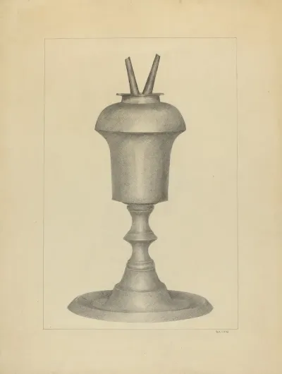 Camphene Lamp 12