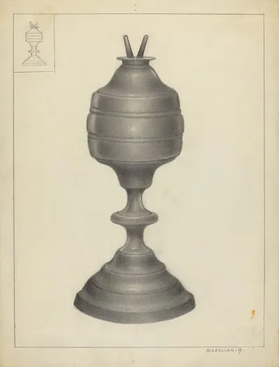 Camphene Lamp 2