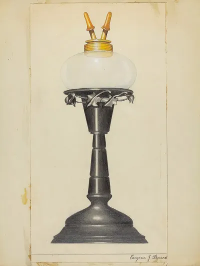 Camphene Lamp 5