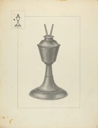 Camphene Lamp 7