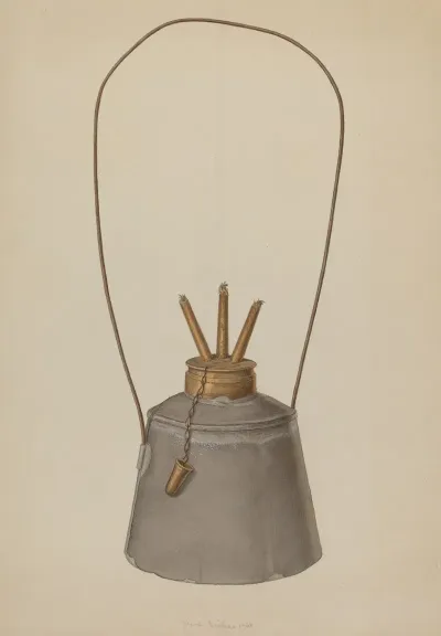 Camphene Lamp 9