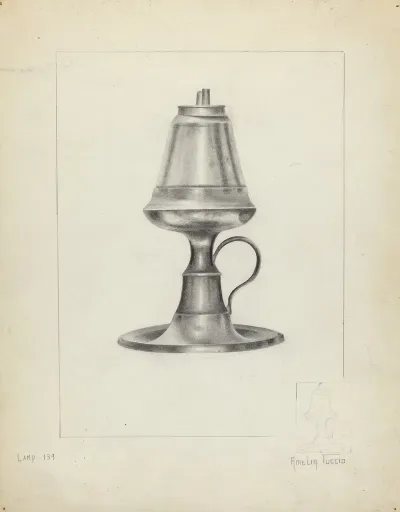 Camphene Lamp