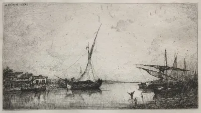 Canal At Martiques