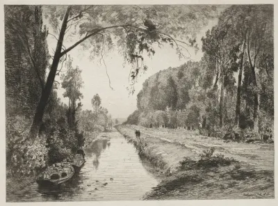 Canal At Pont Sainte Maxence