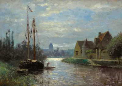 Canal Au Clair De Lune