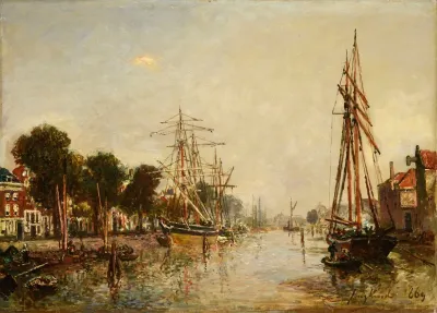 Canal En Hollande